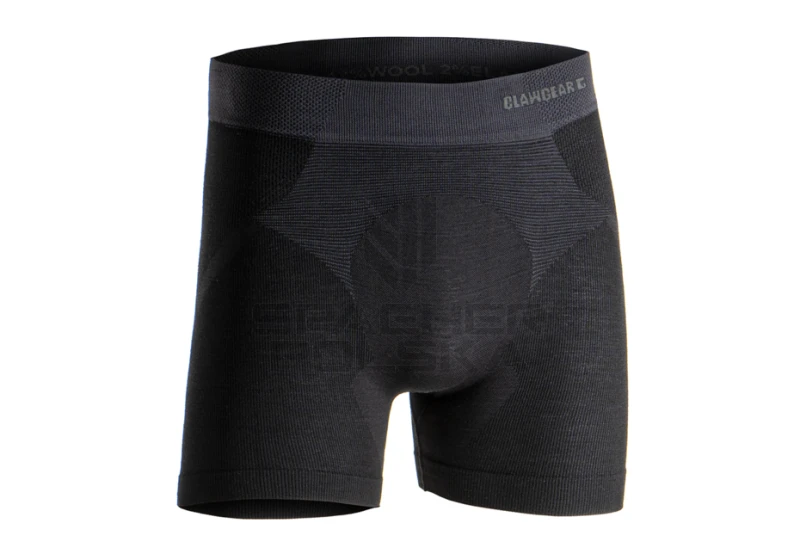 Bokserki bezszwowe Merino Clawgear black