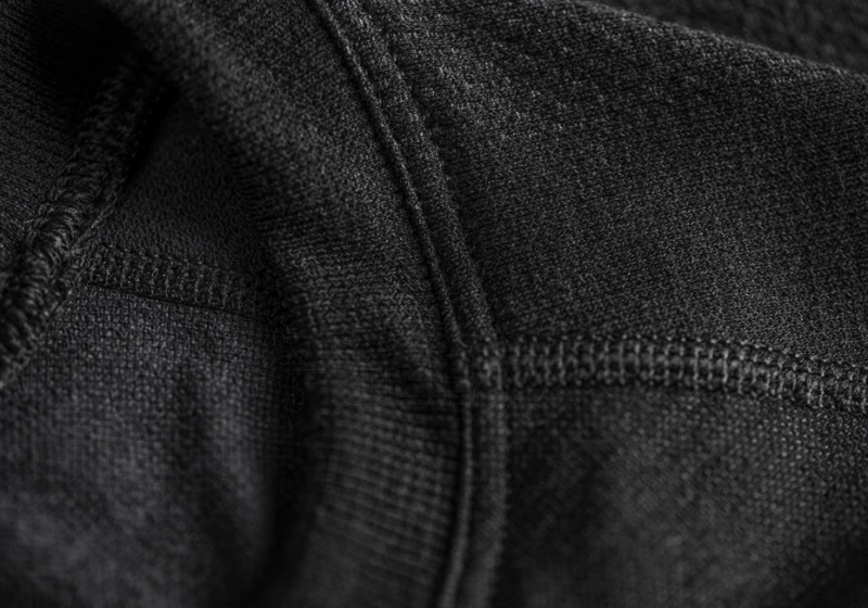 Koszulka z długim rękawem bezszwowa Merino Clawgear black