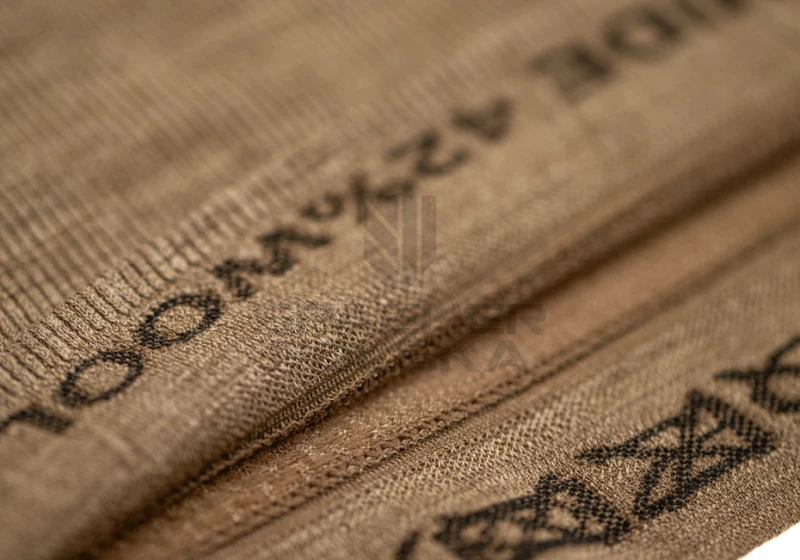 Koszulka z długim rękawem bezszwowa Merino Clawgear stonegrey olive