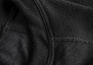 Koszulka z krótkim rękawem bezszwowa Merino Clawgear black