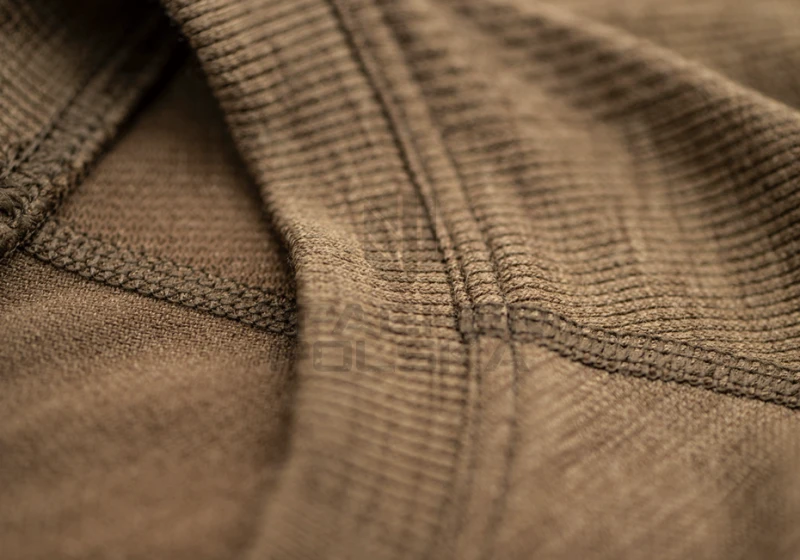 Koszulka z krótkim rękawem bezszwowa Merino Clawgear stonegrey olive