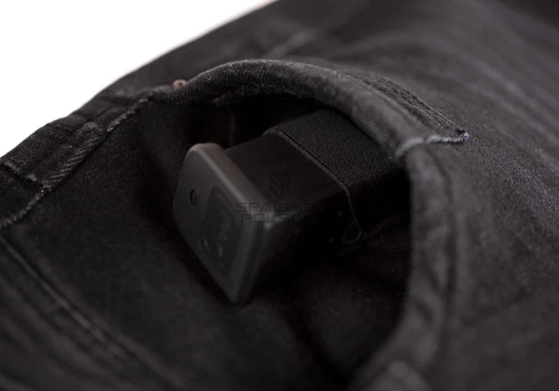 dżinsy spodnie jeansowe clawgear blue denim tactical flex jeans