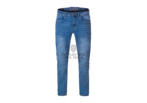 dżinsy spodnie jeansowe clawgear blue denim tactical flex jeans