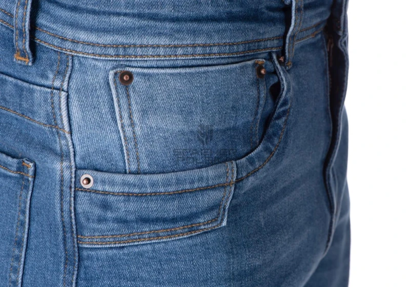 dżinsy spodnie jeansowe clawgear blue denim tactical flex jeans