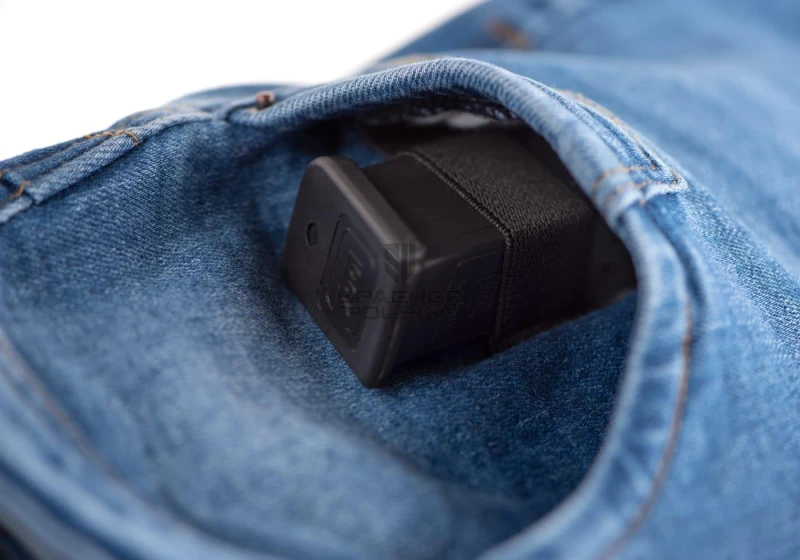 dżinsy spodnie jeansowe clawgear blue denim tactical flex jeans