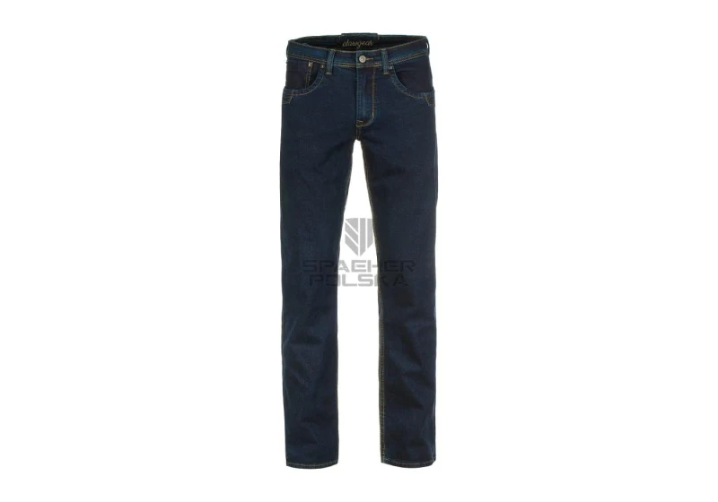 dżinsy spodnie jeansowe clawgear blue denim tactical flex jeans