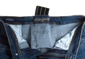 dżinsy spodnie jeansowe clawgear blue denim tactical flex jeans