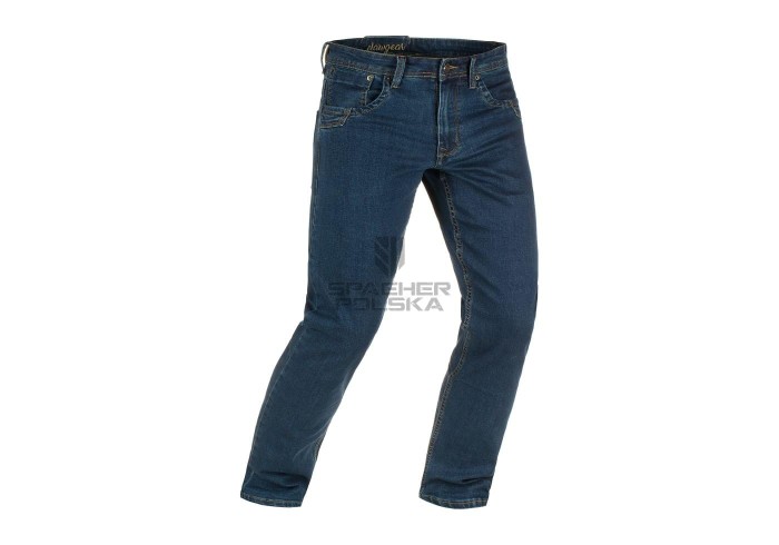 dżinsy spodnie jeansowe clawgear blue denim tactical flex jeans