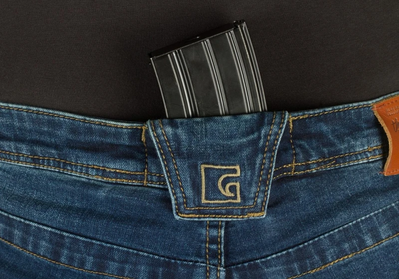 dżinsy spodnie jeansowe clawgear blue denim tactical flex jeans