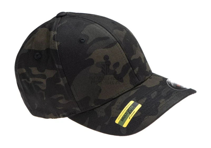 czapka z daszkiem the oryginal flexfit multicam black