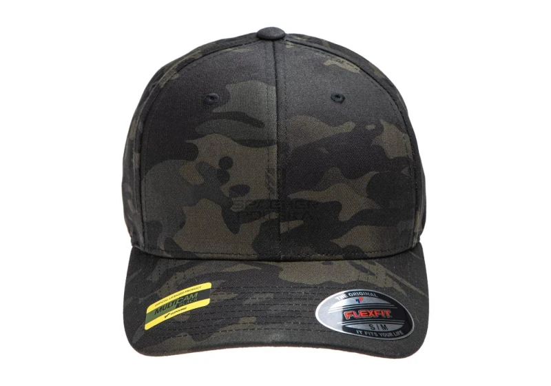 czapka z daszkiem the oryginal flexfit multicam black
