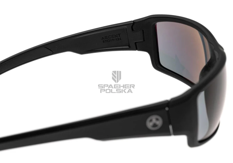 okulary balistyczne okulary taktyczne magpul ascent MAG1132 black frame grey lens czarna oprawka szara soczewka