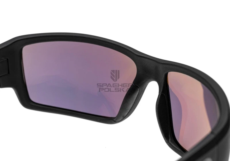 okulary balistyczne okulary taktyczne ascent polaryzacyjne magpul MAG1132 oprawka czarna soczewka fioletowa o wysokim kontraście lustro zielone