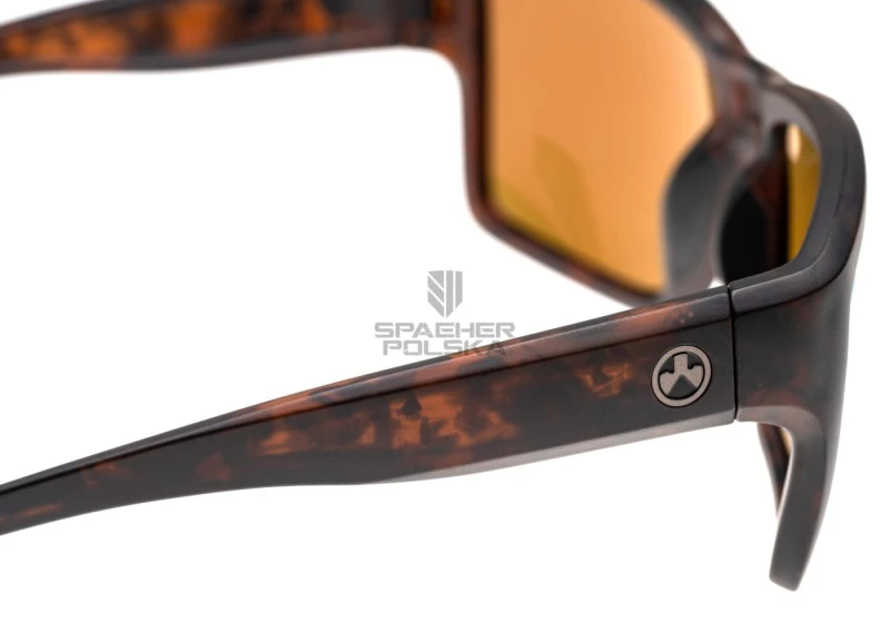 okulary balistyczne okulary taktyczne explorer xl polaryzacyjne magpul MAG1148 oprawka żółwia soczewka brązowa lustro niebieskie