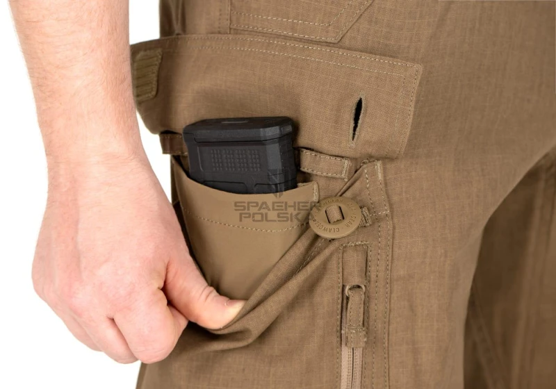 spodnie bojowe spodnie militarne raider mk. v ats clawgear coyote
