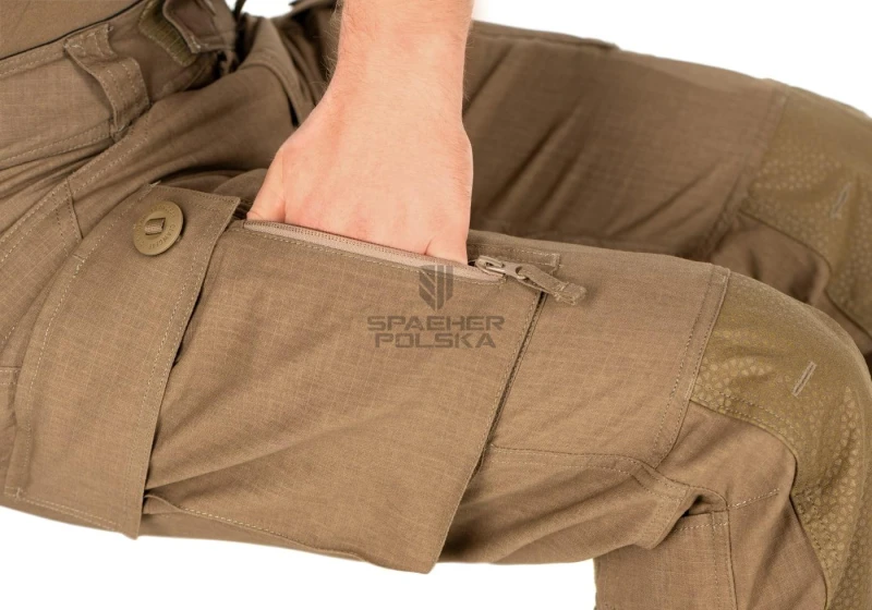 spodnie bojowe spodnie militarne raider mk. v ats clawgear coyote