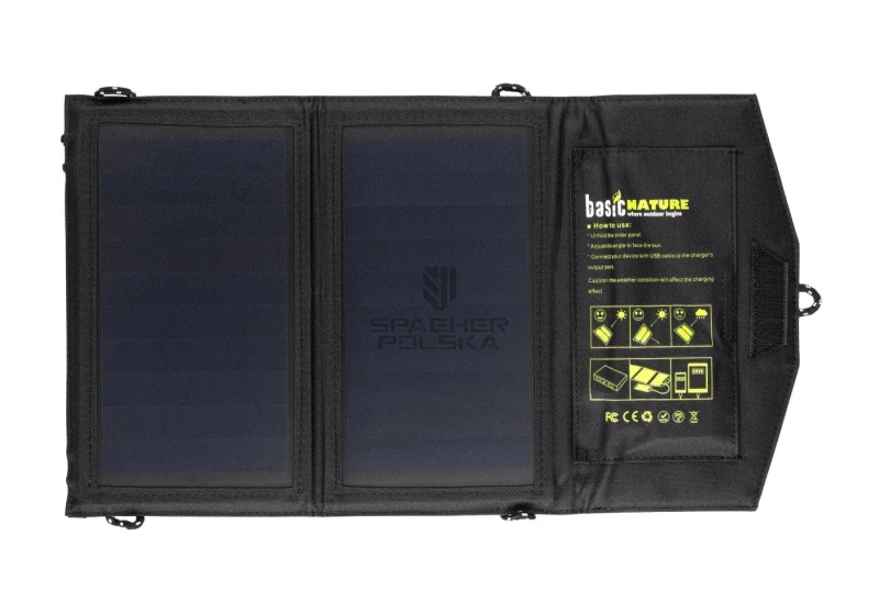 ładowarka solarna powerbank solar charger basic ładowarka z panelem słonecznym