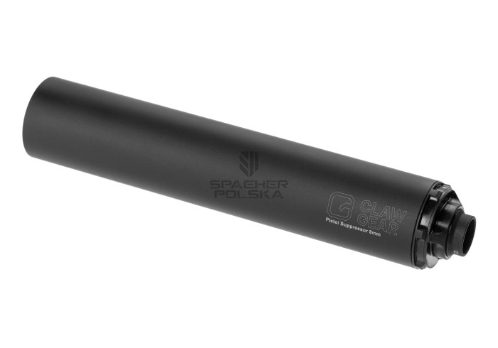 kompensator do pistoletu 9 mm clawgear, tłumik do broni 9 mm, reduktor ciśnienia