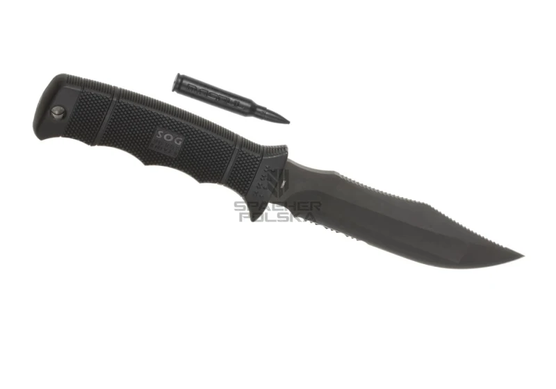 nóż taktyczny, nóż bojowy, nóż sealsów, nóż sog seal pup elite e37t-k, nóż sog,