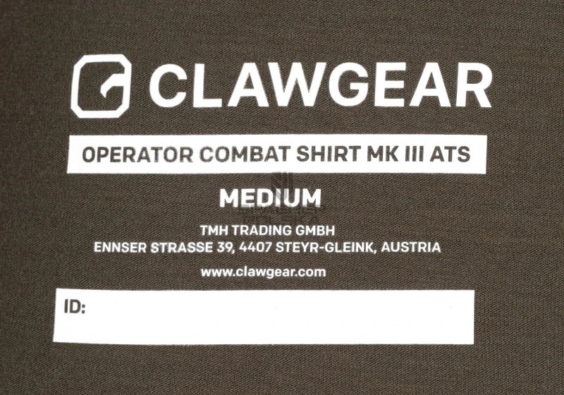 operator combat shirt mk III ats clawgear
